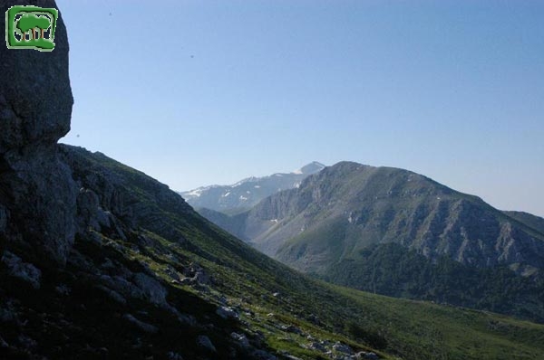Il Murolungo (2184m.) visto dal Monte Morrone (1)