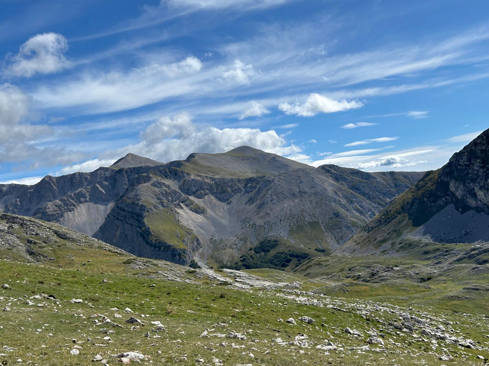 Veduta del Massiccio del Velino
