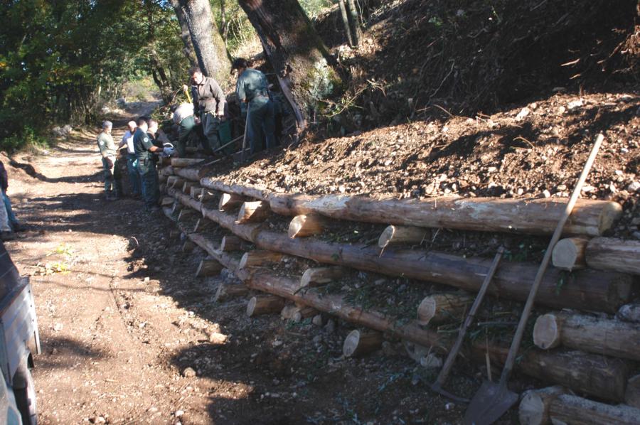 Foto Cantiere d'ingegneria  Naturalistica