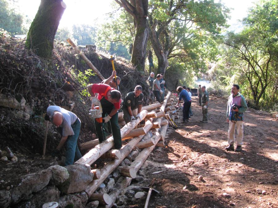 Foto Cantiere d'ingegneria  Naturalistica