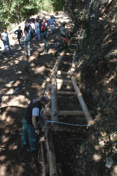 Foto Cantiere d'ingegneria  Naturalistica