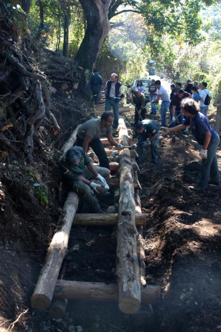 Foto Cantiere d'ingegneria  Naturalistica